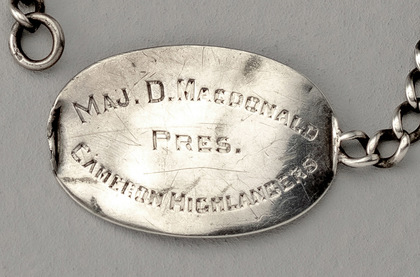 South African Military World War II Silver Identification Dog Tags (Collection of 6) - Egyptian Hallmarks, Wrist bands